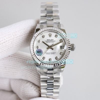 Swiss Replica Rolex President Datejust 28mm Watch Stainless Steel